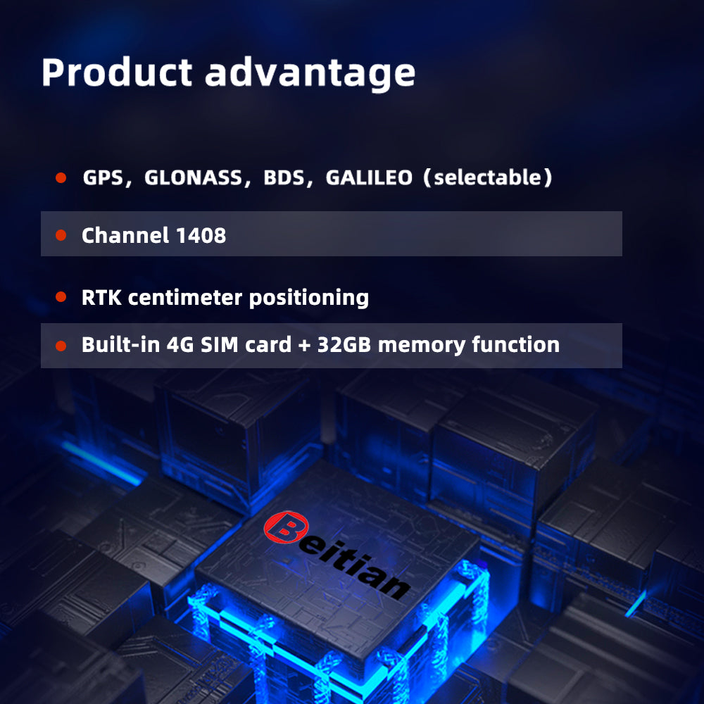 Beitian UM982/980 ZED-F9P module + 4G communication + Qianxun CORS account RTK GNSS board Beitian UM982/980 ZED-F9P module + 4G communication + Qianxun CORS account RTK GNSS board